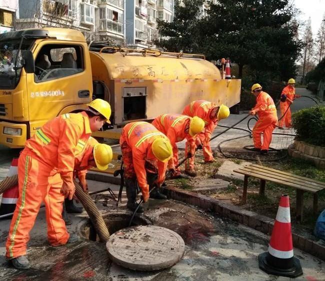 桑珠孜市政管道清淤