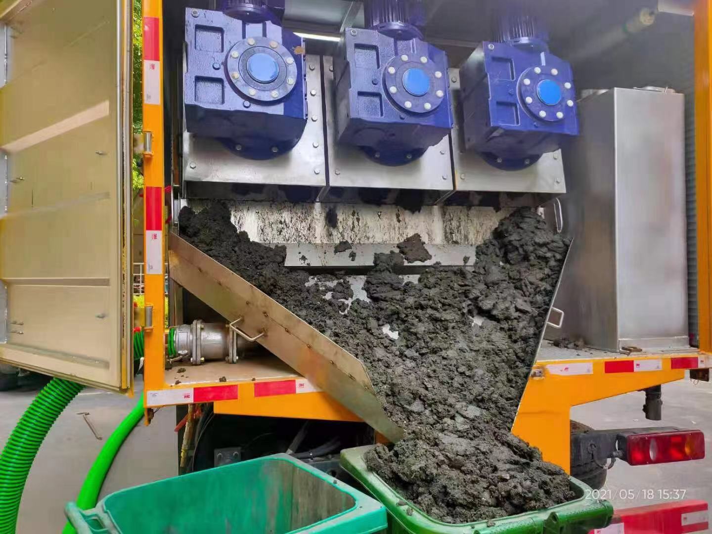 桑珠孜化粪池清掏城市维护站-泥浆净化干湿分离处理